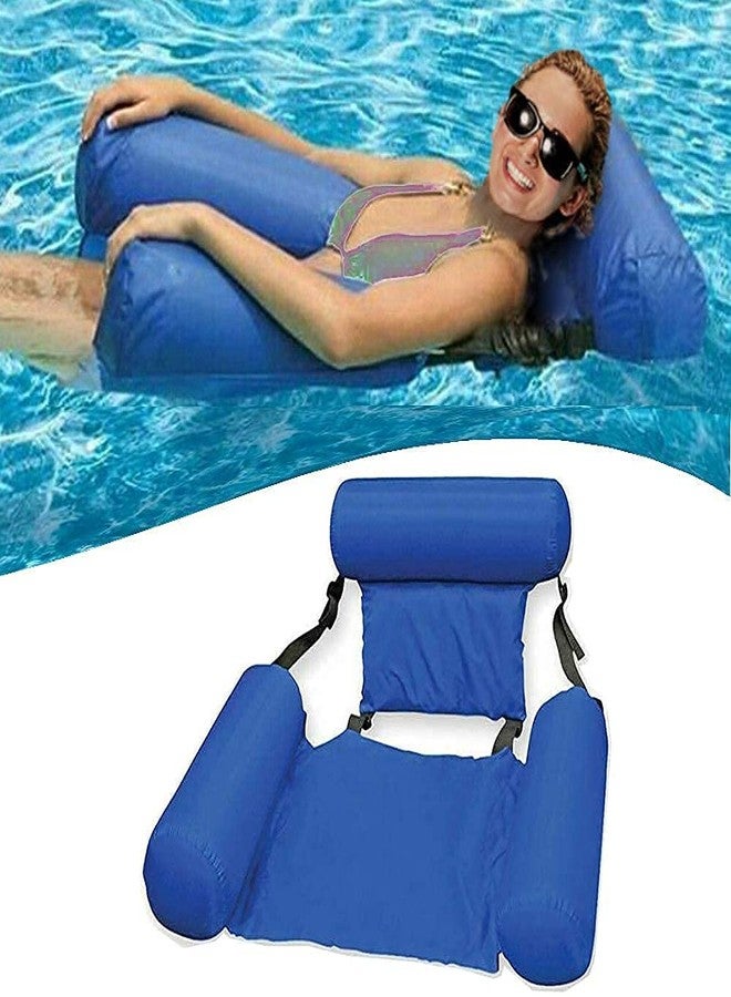 PREXI Ultimate Comfort: Adults' Inflatable Pool Float Lounge Chair with Pump - Water Hammock Pool Toy for Relaxing Summer Lounging - Image 5